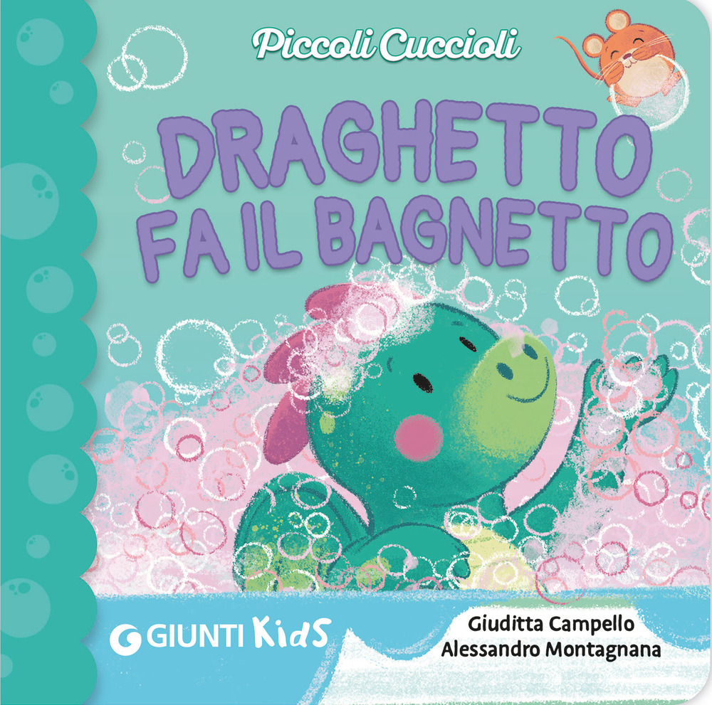 Draghetto fa il bagnetto! Piccoli cuccioli
