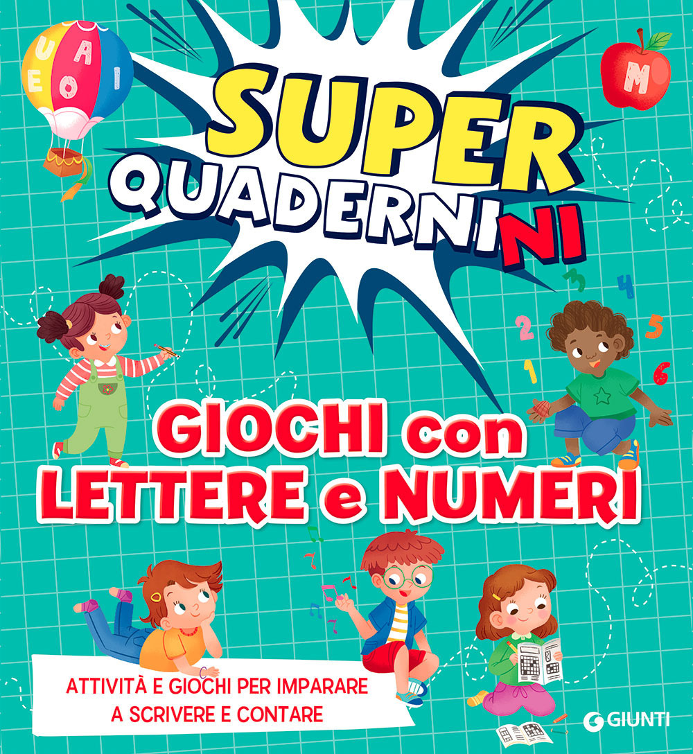 Giochi con lettere e numeri. Superquadernini