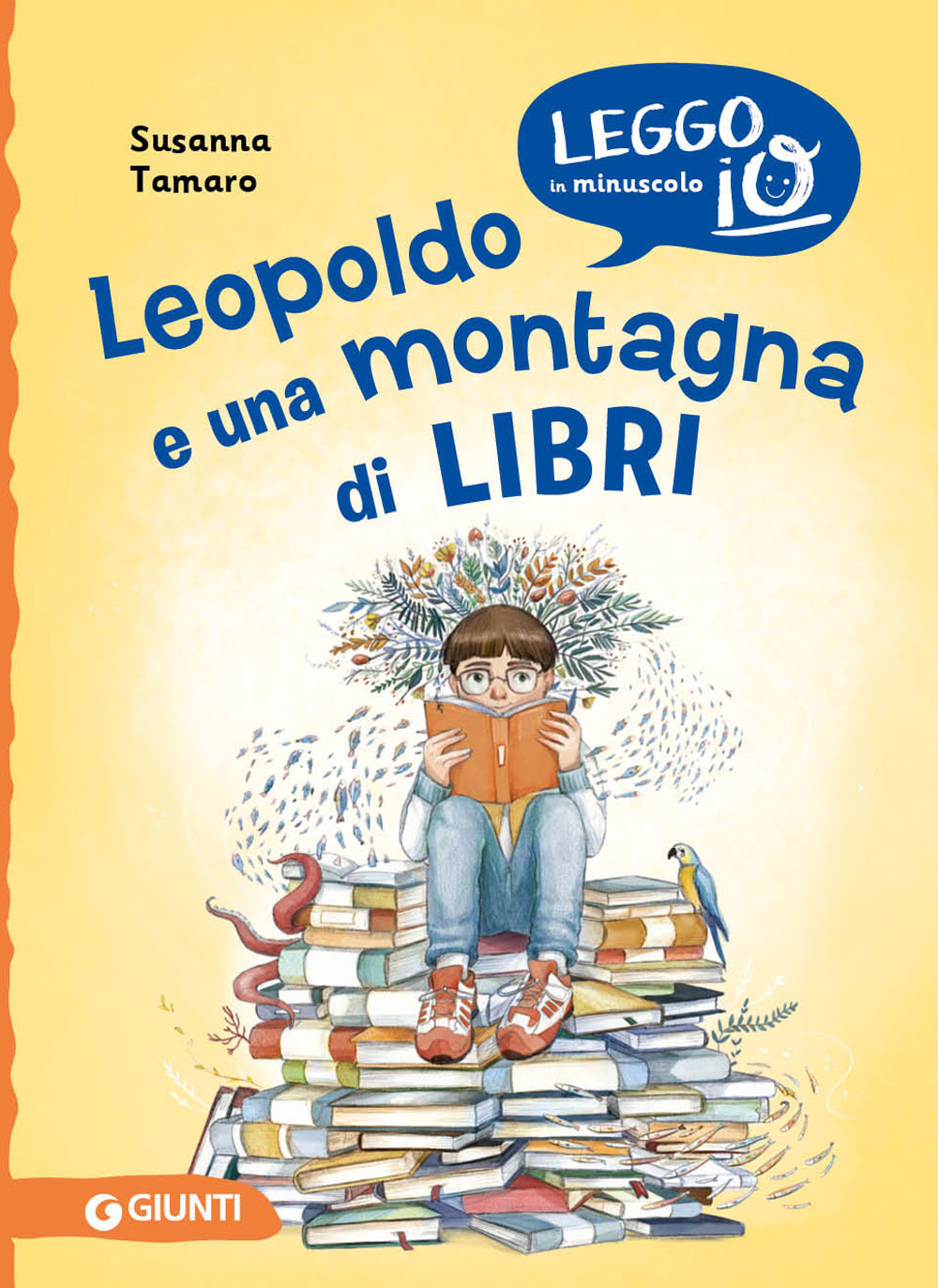 Leopoldo e una montagna di libri
