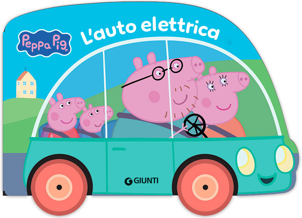 L'auto elettrica. Peppa Pig