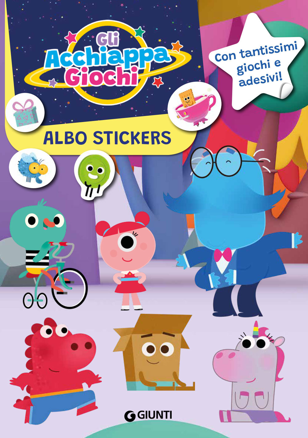 Albo stickers. Gli Acchiappagiochi