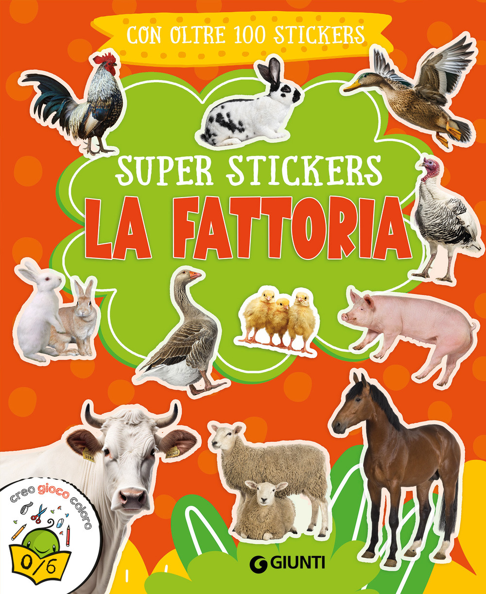 La fattoria. Super stickers