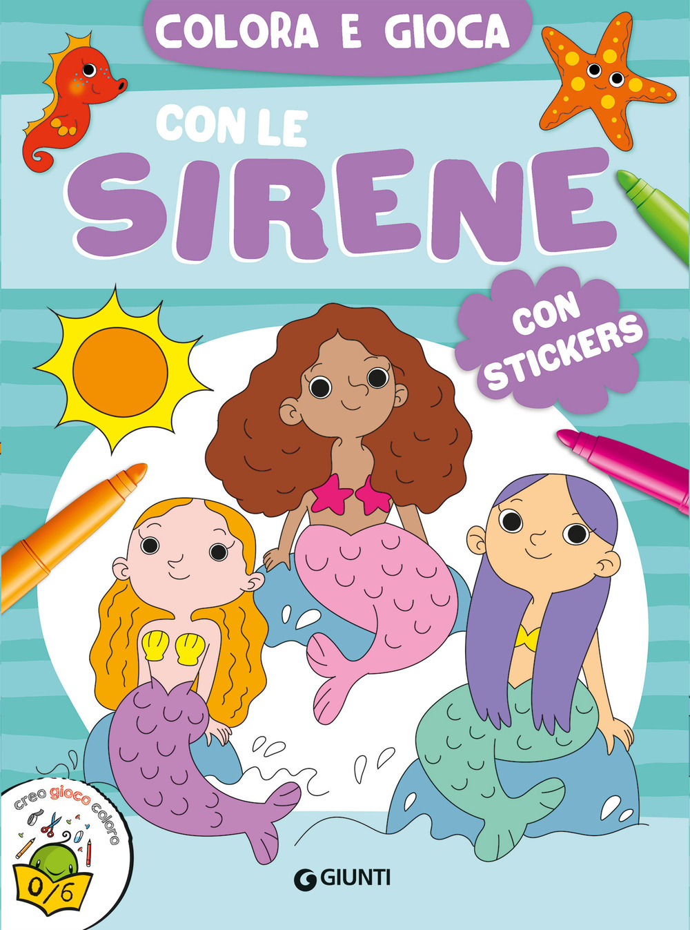Colora e gioca con le sirene