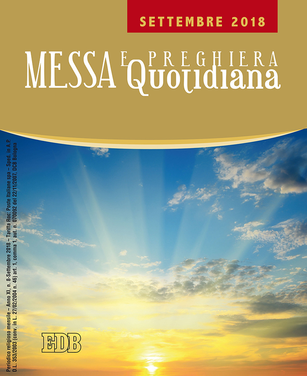 Messa e preghiera quotidiana. Vol. 8: Settembre