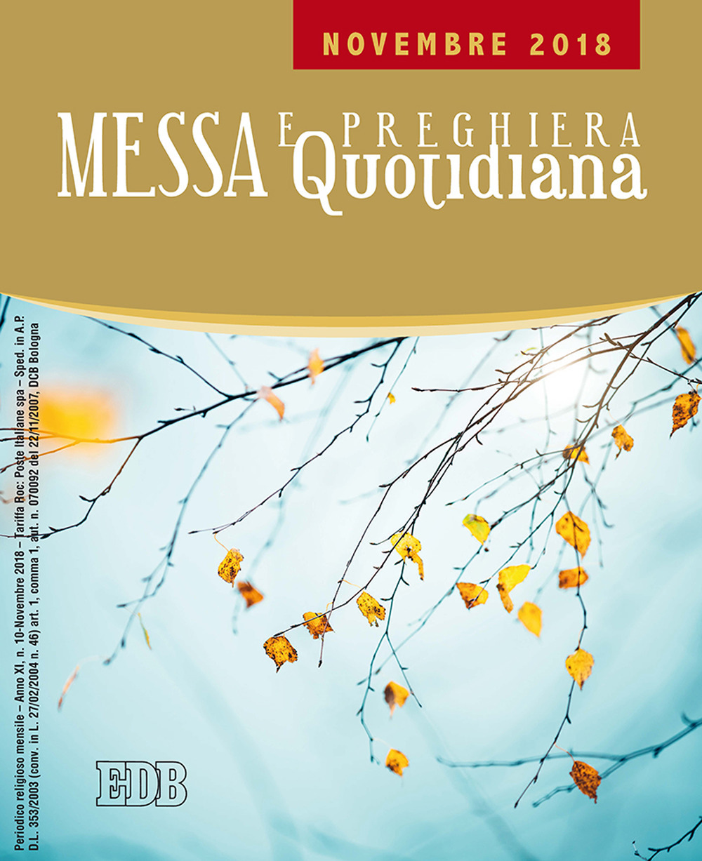 Messa e preghiera quotidiana. Vol. 10: Novembre