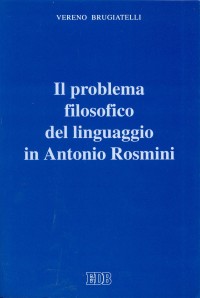 Il problema filosofico del linguaggio in Antonio Rosmini