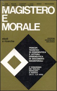 Magistero e morale