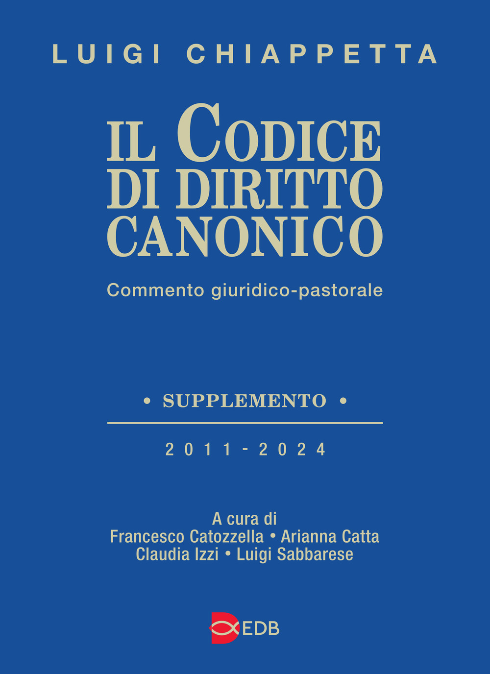 Il codice di diritto canonico. Commento giuridico-pastorale