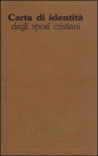 Carta d'identità degli sposi cristiani