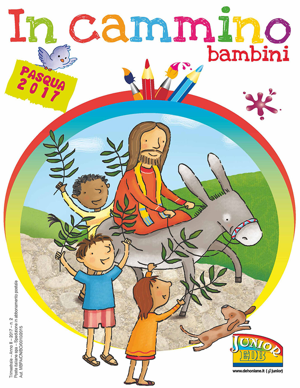 In cammino. Bambini. Pasqua 2017