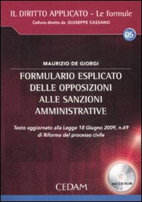 Formulario esplicito delle opposizioni alle sanzioni amministrative