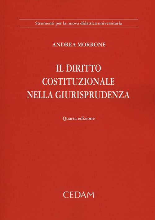 Il diritto costituzionale. Nella giurisprudenza e nelle fonti