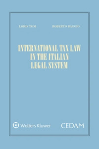 International tax law in the Italian legal system