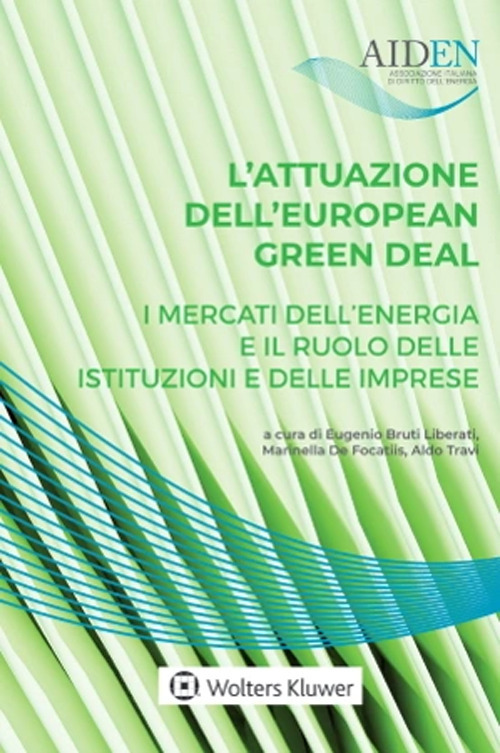 L'attuazione dell’European green deal: i mercati dell'energia e il ruolo delle istituzioni e delle le imprese