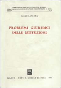 Problemi giuridici delle istituzioni