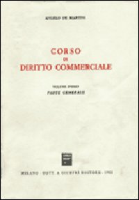 Corso di diritto commerciale