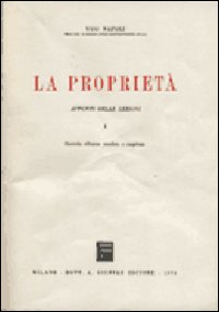 La proprietà. Appunti delle lezioni