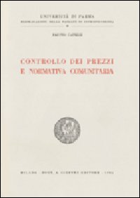 Controllo dei prezzi e normativa comunitaria