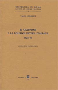 Il Giappone e la politica estera italiana (1935-1941)