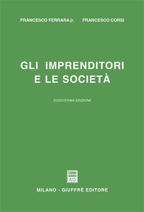 Gli imprenditori e le società