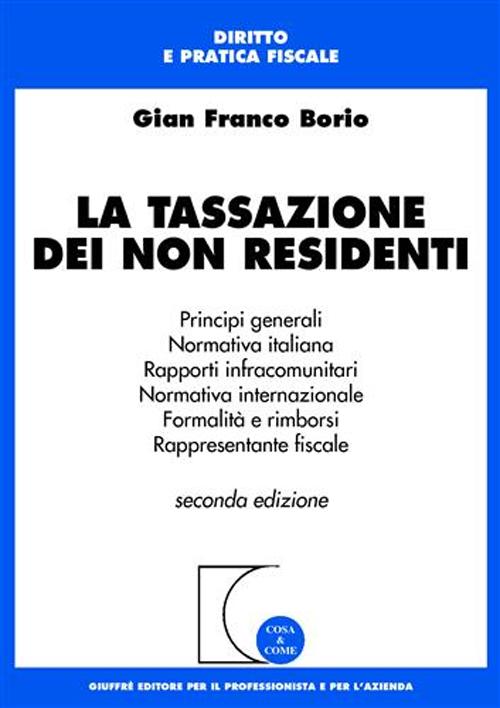 La tassazione dei non residenti