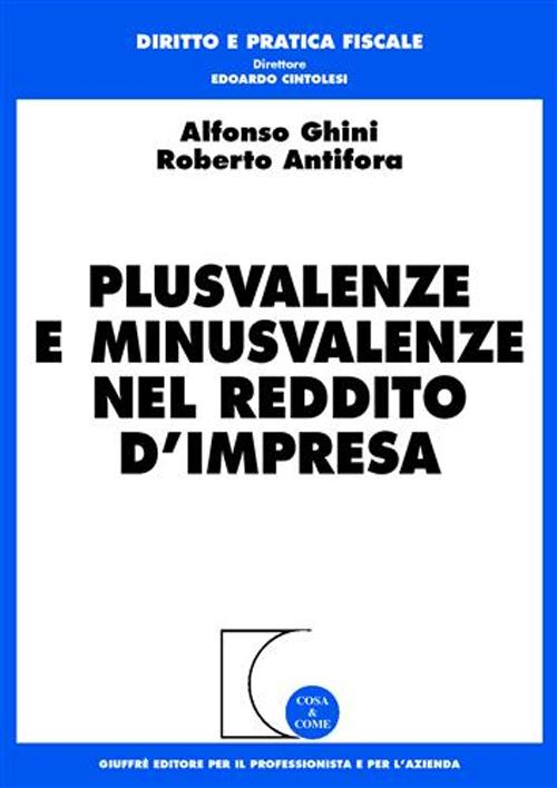 Plusvalenze e minusvalenze nel reddito d'impresa