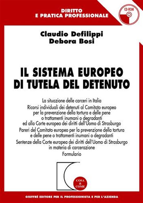 Il sistema europeo di tutela del detenuto