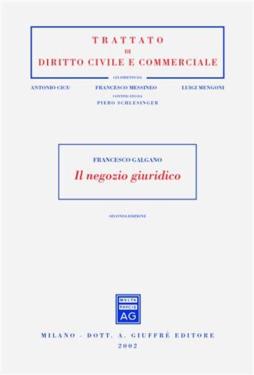 Il negozio giuridico
