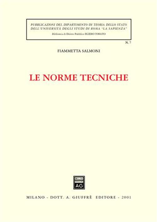 Le norme tecniche
