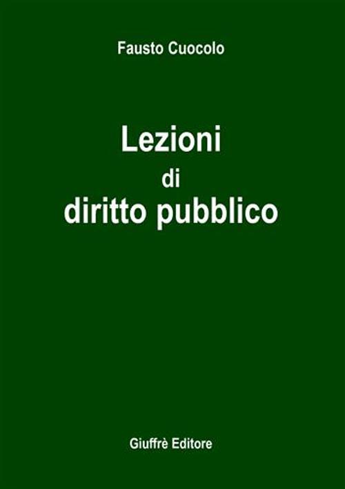 Lezioni di diritto pubblico