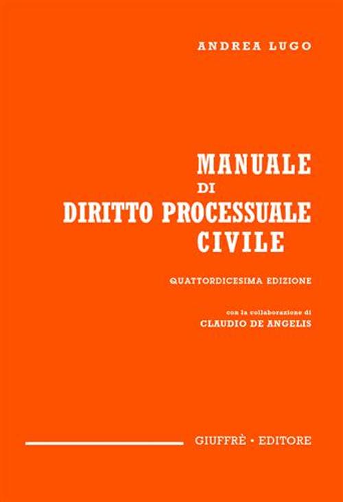 Manuale di diritto processuale civile