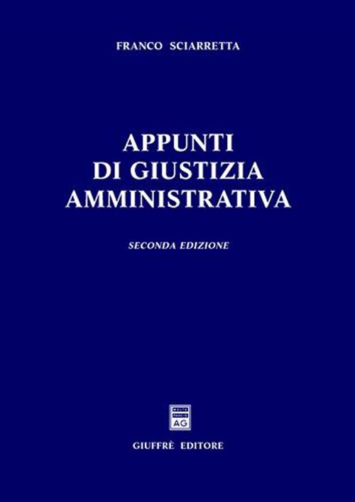 Appunti di giustizia amministrativa