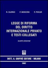 Legge di riforma del diritto internazionale privato e testi collegati