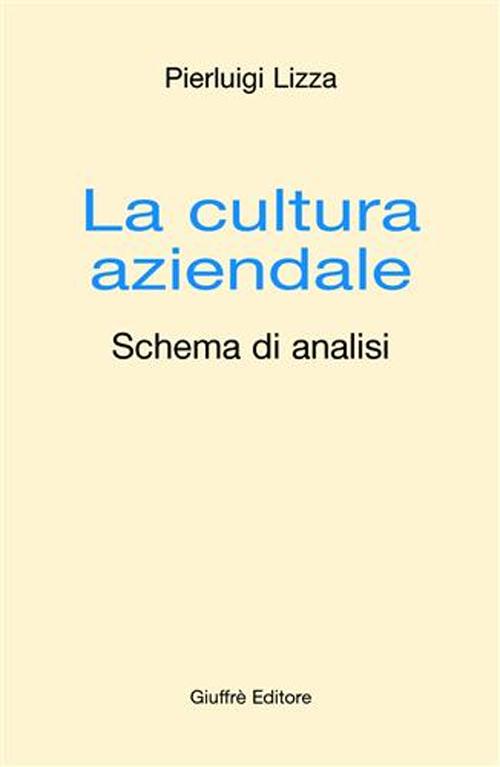 La cultura aziendale. Schema di analisi
