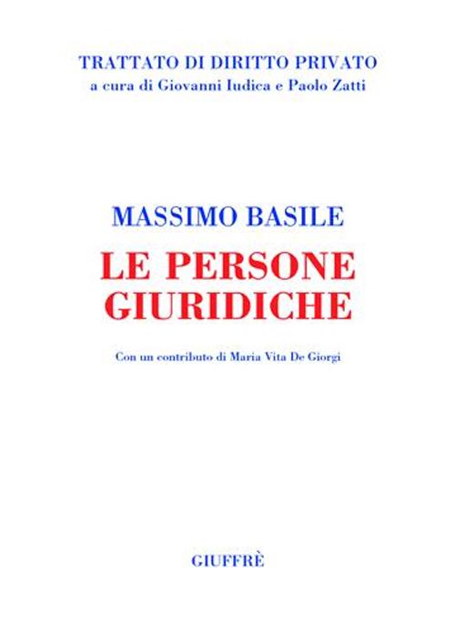 Le persone giuridiche