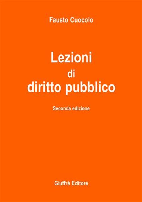 Lezioni di diritto pubblico