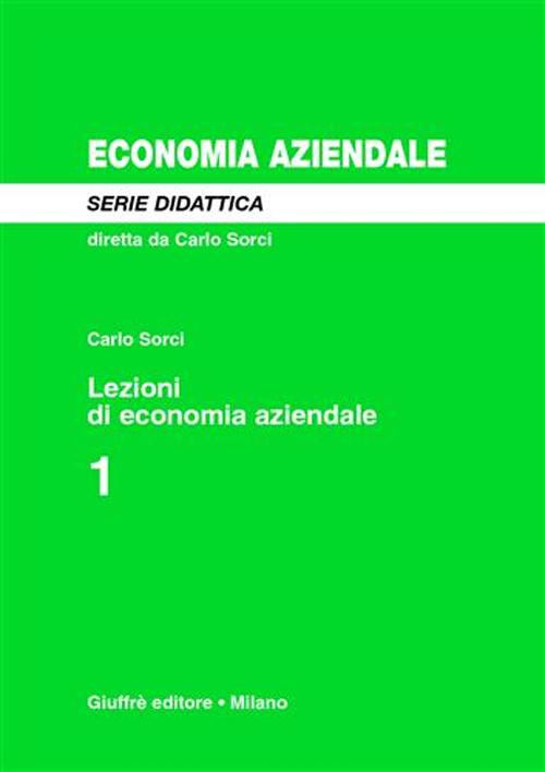 Lezioni di economia aziendale. Vol. 1