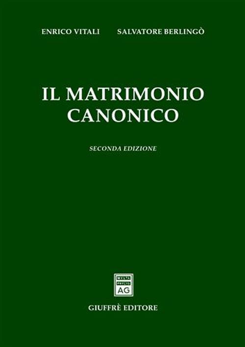 Il matrimonio canonico