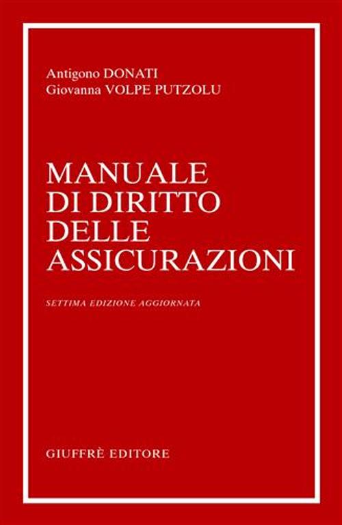Manuale di diritto delle assicurazioni