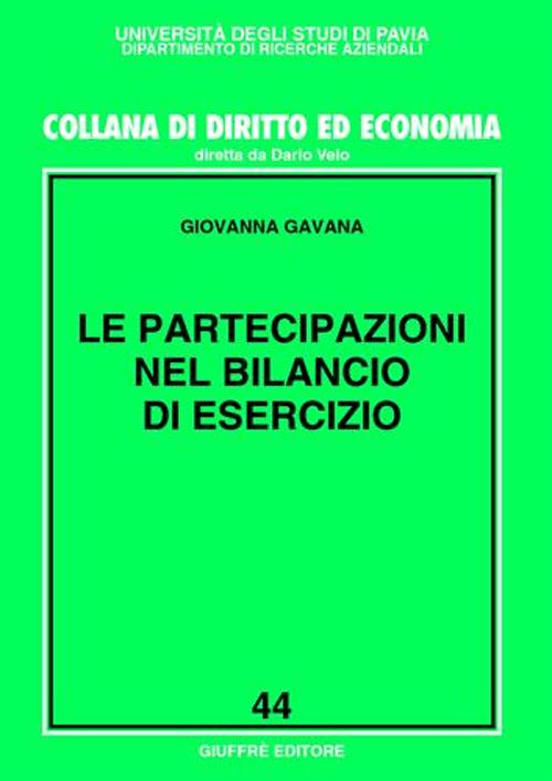 Le partecipazioni nel bilancio di esercizio