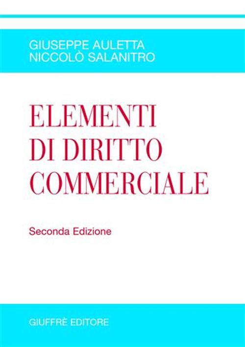 Elementi di diritto commerciale