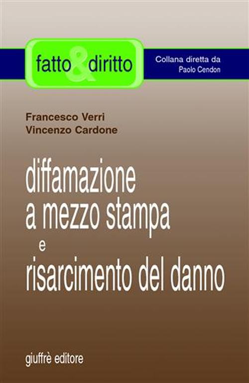 Diffamazione a mezzo stampa e risarcimento del danno