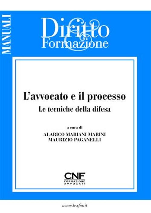 L'avvocato e il processo. Le tecniche della difesa