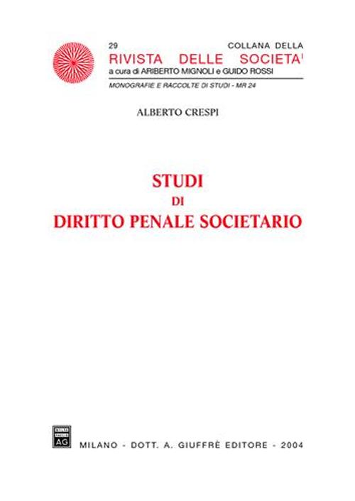 Studi di diritto penale societario