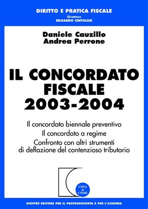 Il concordato fiscale 2003-2004