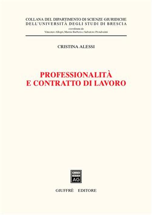 Professionalità e contratto di lavoro