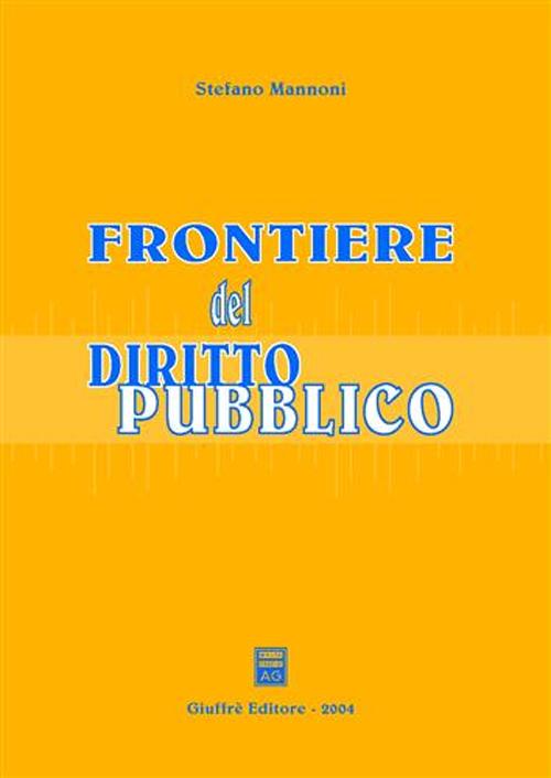 Frontiere del diritto pubblico