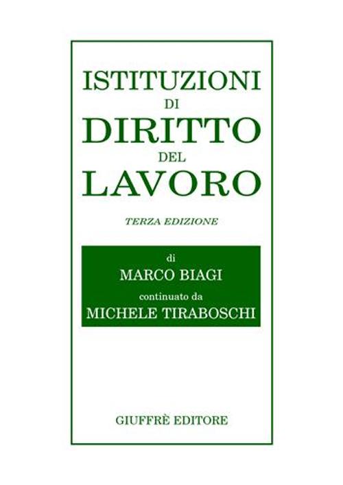 Istituzioni di diritto del lavoro