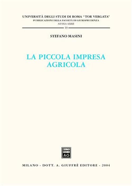 La piccola impresa agricola