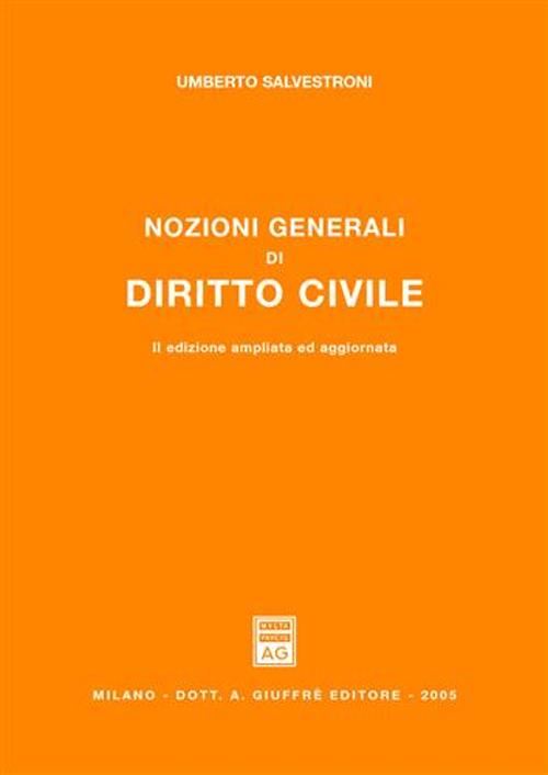 Nozioni generali di diritto civile